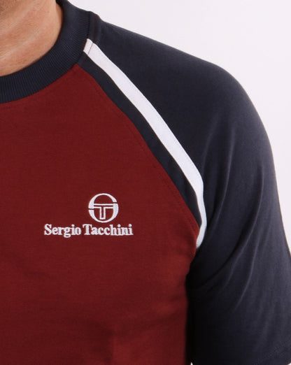 Sergio Tacchini Ghibli T-Shirt Burgund