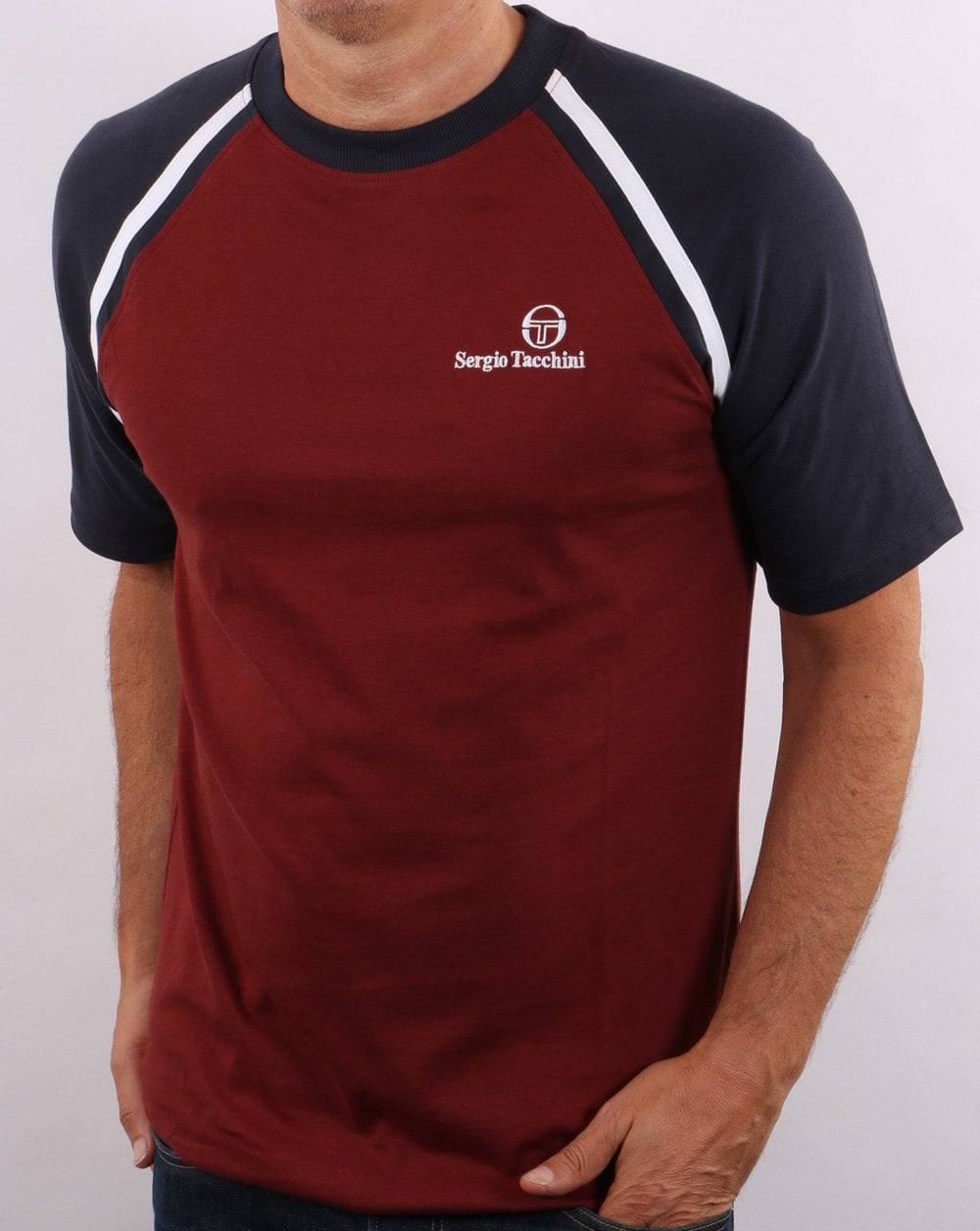 Sergio Tacchini Ghibli T-Shirt Burgund