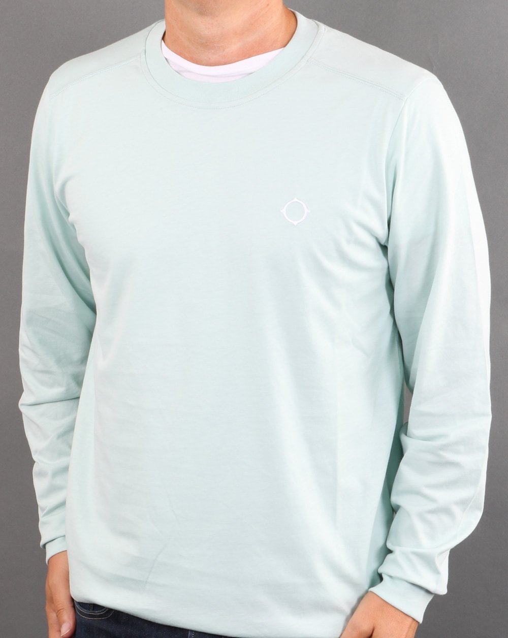 Ma.strum Long Sleeve Icon T-shirt Mint Green
