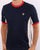 Fila Vintage Warner T Shirt Navy/White