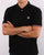 Fila Vintage Tipped Cuff Polo Shirt Black