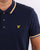 Lyle & Scott Double Tipped Polo Shirt Navy