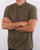 Weekend Offender Polo Shirt Dark Khaki