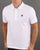 Fila Vintage Tipped Cuff Polo Shirt White