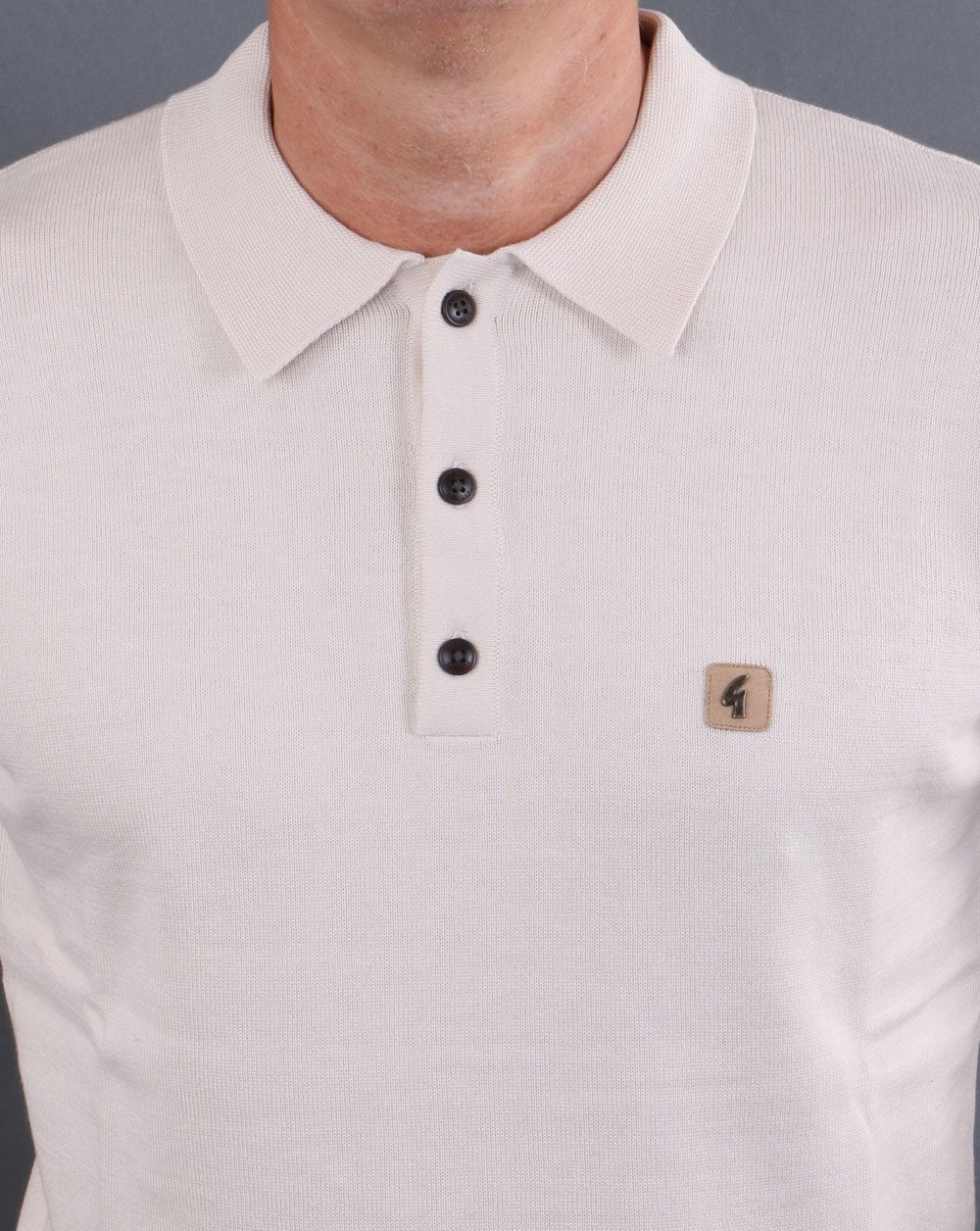 Gabicci Vintage Jackson Polo Creme