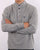 Barbour Half Zip Sweatshirt Grey Marl