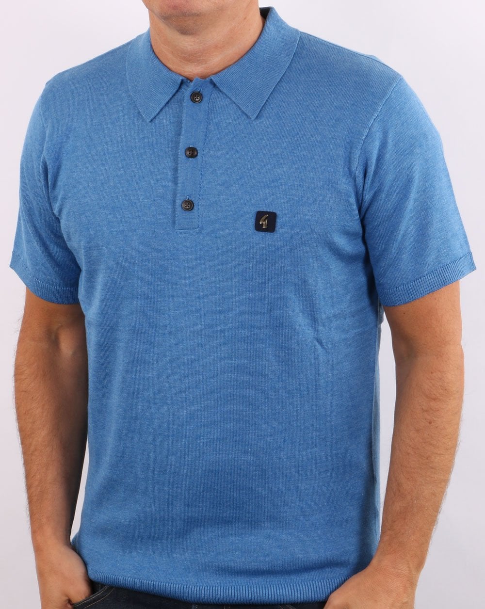 Gabicci Vintage Jackson Polo Jasper Blau