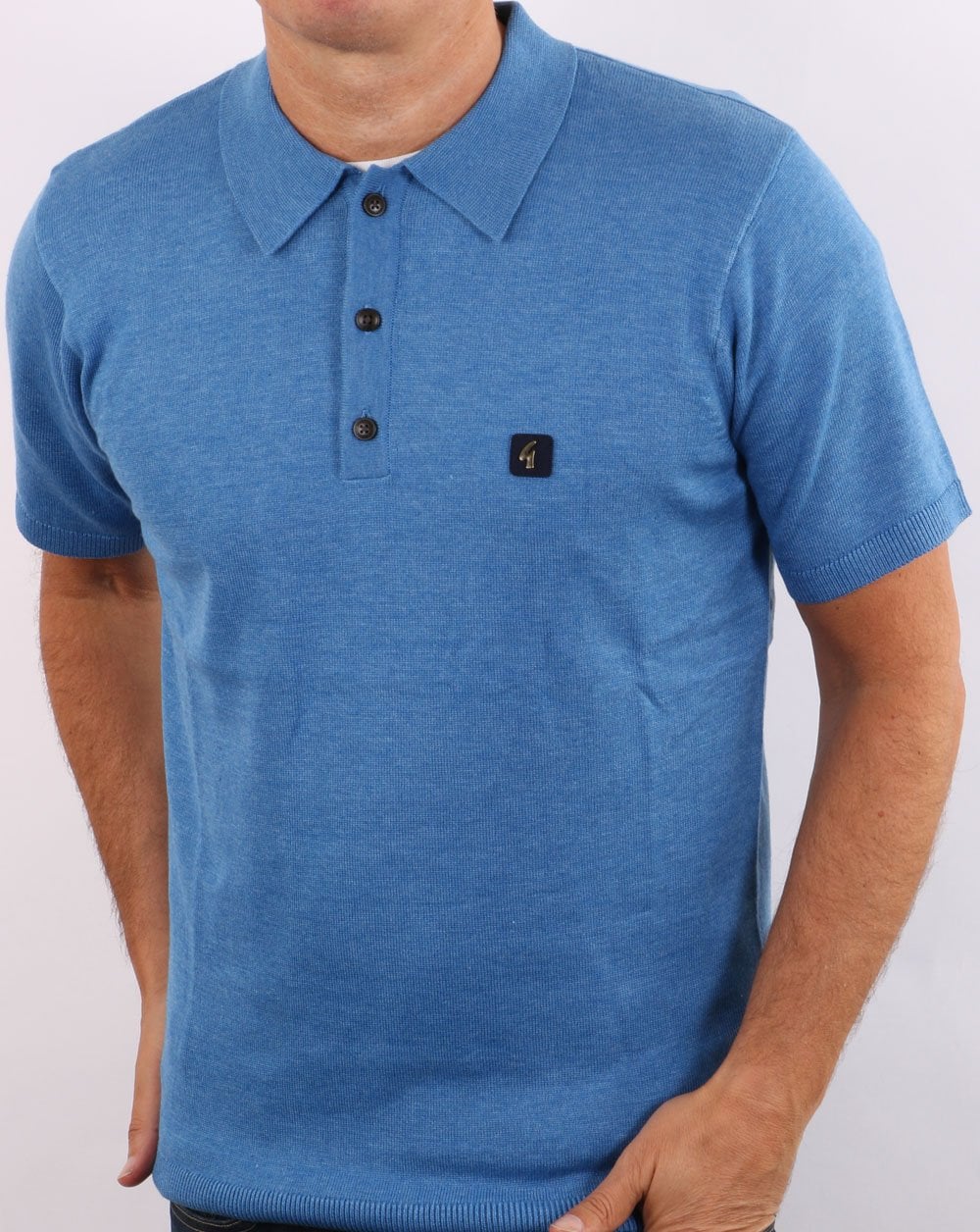 Gabicci Vintage Jackson Polo Jasper Blau