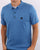 Gabicci Vintage Jackson Polo Jasper Blue