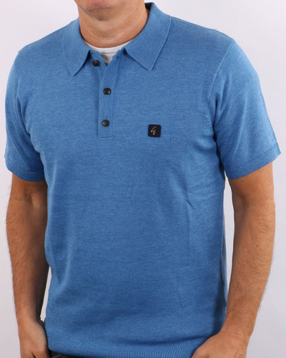 Gabicci Vintage Jackson Polo Jasper Blau