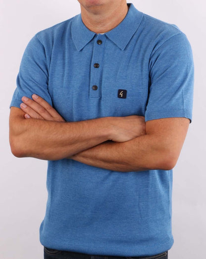Gabicci Vintage Jackson Polo Jasper Blau