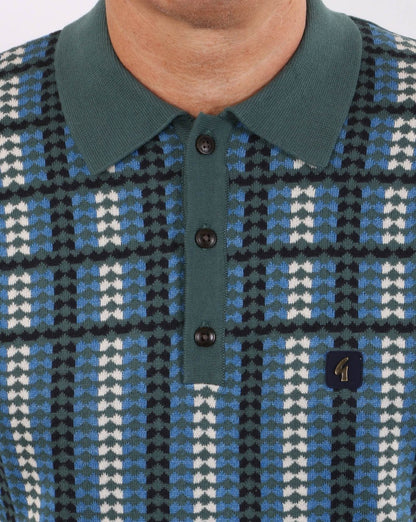 Gabicci Vintage Willis Polo Blaugrün