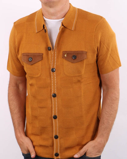Gabicci Vintage Buckler Strickpolo Sand