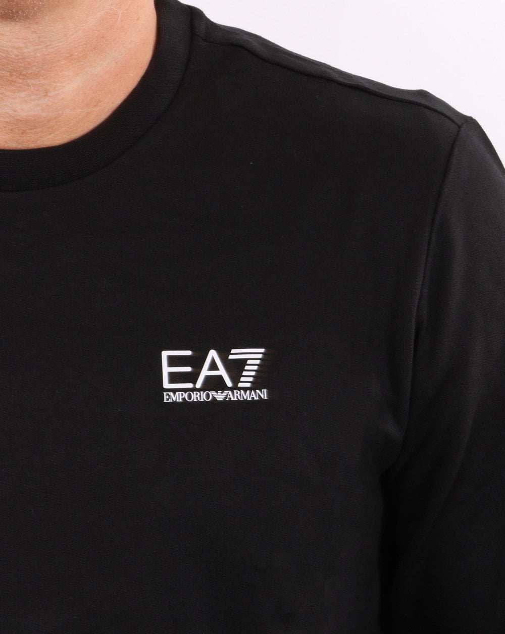 Emporio Armani EA7 Sweatshirt Black/White