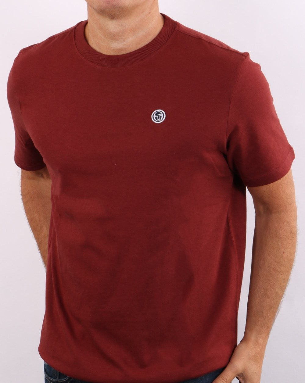 Sergio Tacchini T-Shirt Weinrot