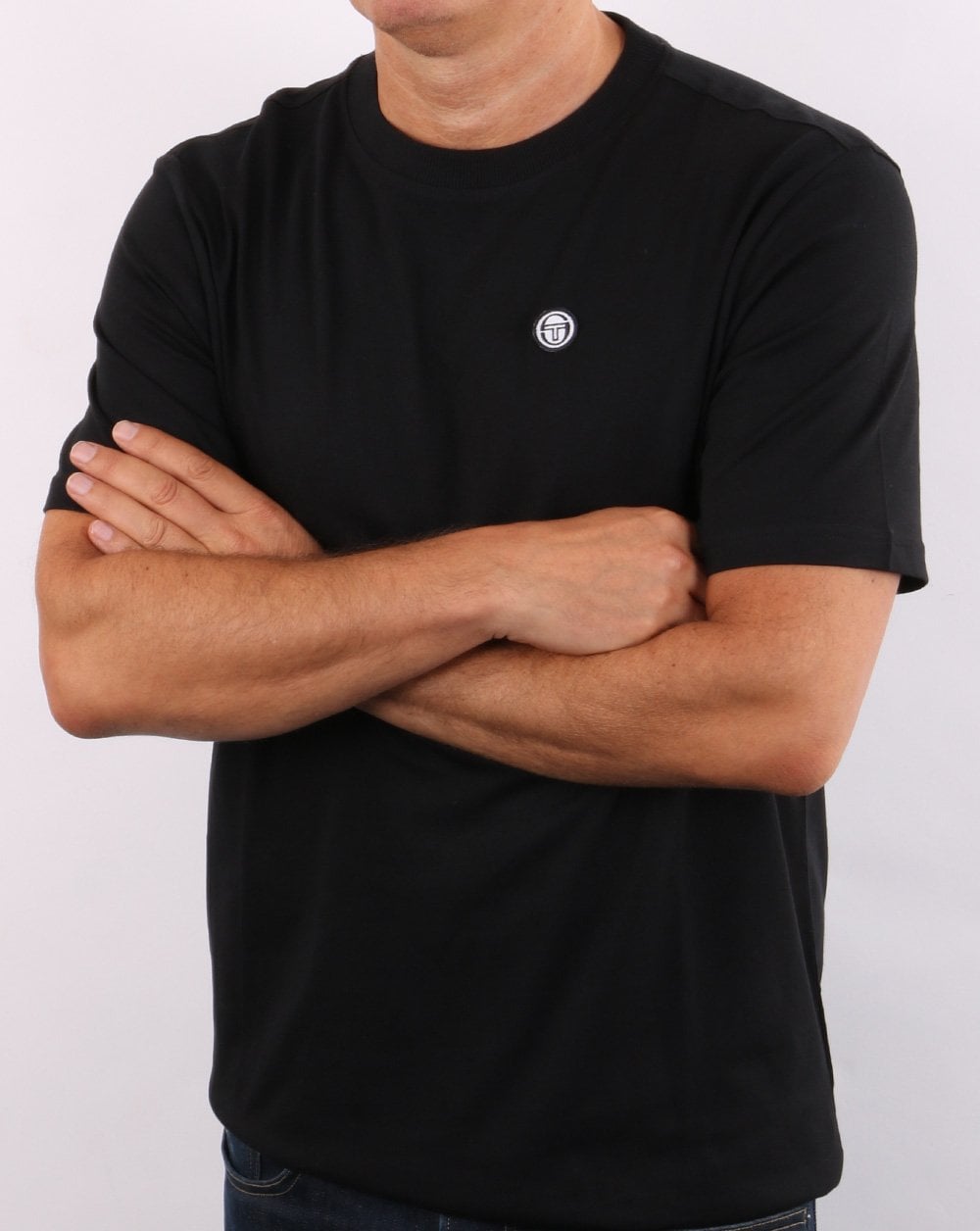 Sergio Tacchini T-Shirt Schwarz