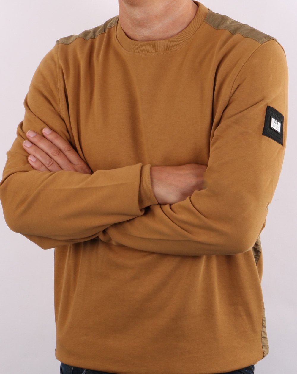 Weekend Offender F Bomb Sweatshirt Senf