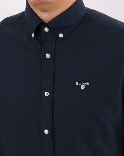 Barbour Oxford Hemd Marineblau