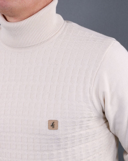 Gabicci Vintage Pacino Rollkragen Creme