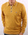 Gabicci Vintage Lineker Long Sleeve Knitted Polo Dijon