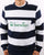 Benetton Striped Sweatshirt Navy/white