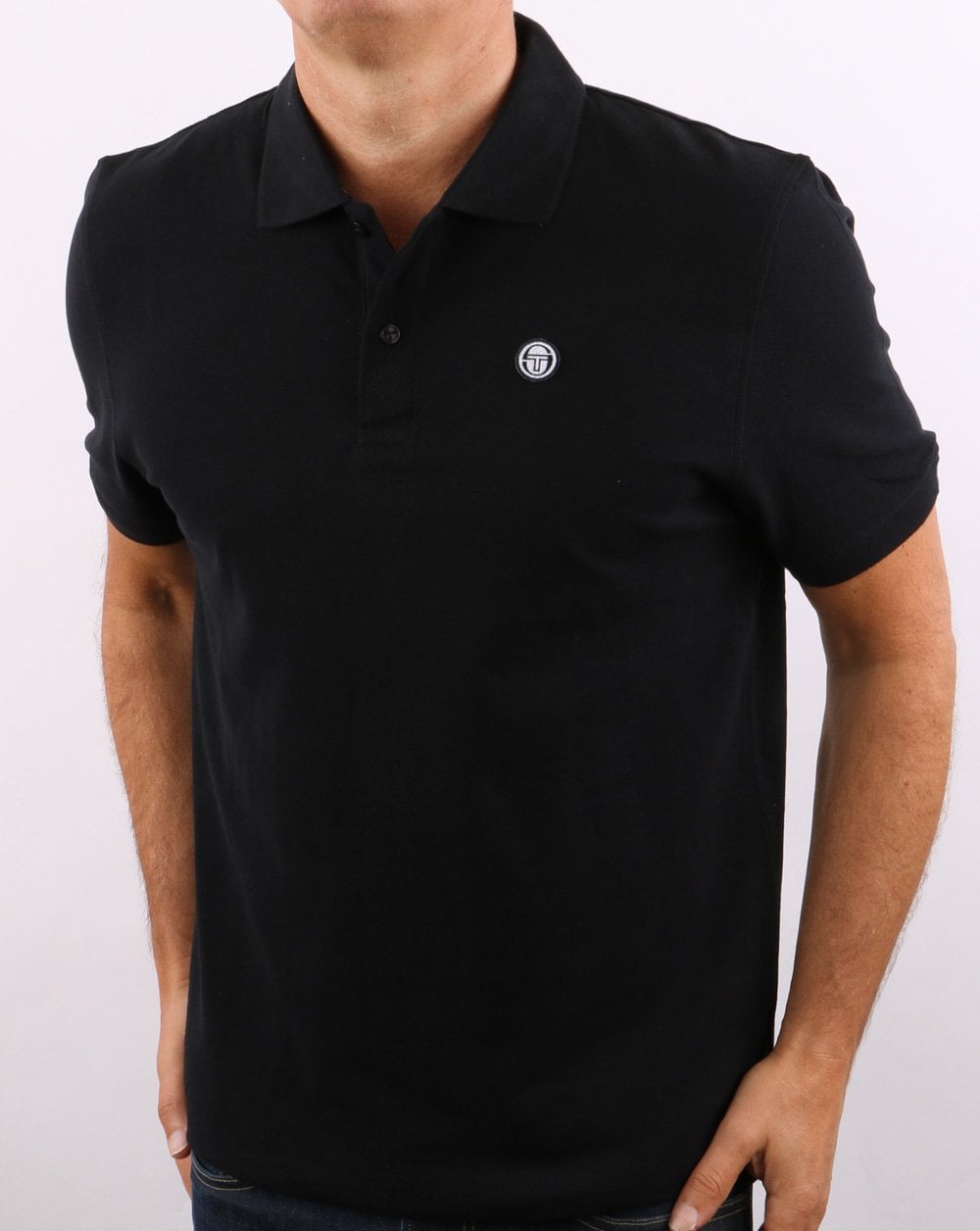 Sergio Tacchini Corso Polo Shirt Black