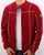 Fila Vintage Terrinda Velour Track Top Deep Red/white