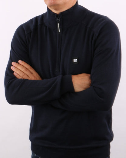 Weekend Offender Natal Strick Marineblau