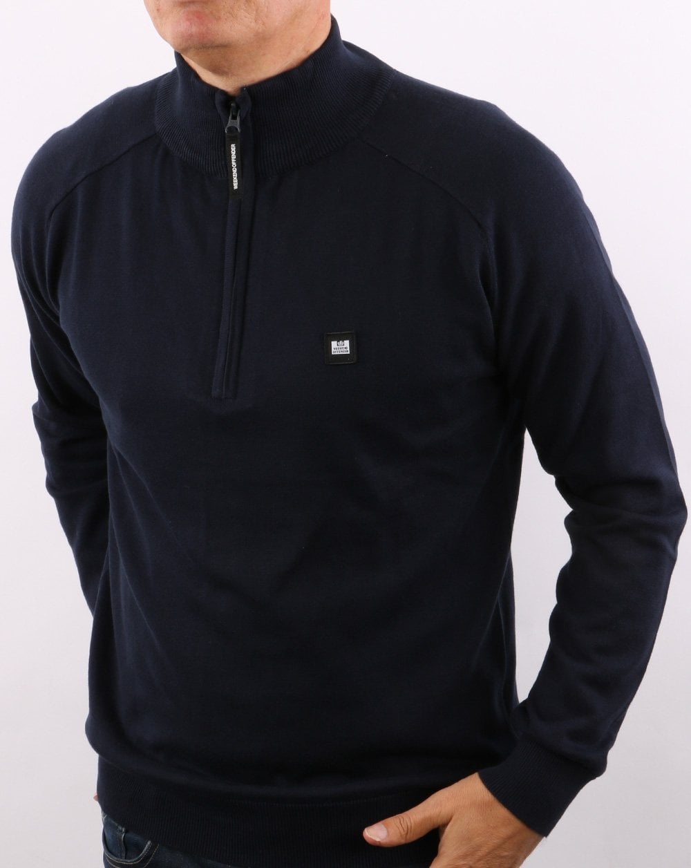 Weekend Offender Natal Strick Marineblau