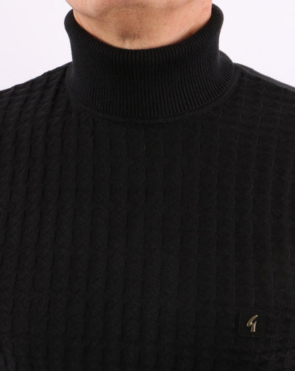 Gabicci Vintage Pacino Rollkragen Schwarz