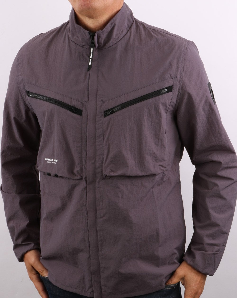 Marshall Artist Airscape Overshirt Hellviolett
