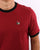 Fila Vintage Marconi T Shirt Deep Red/Black
