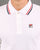 Fila Vintage Tipped LS Polo Shirt White/red/navy