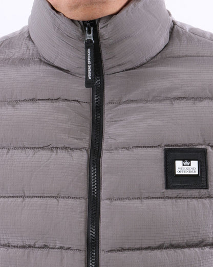 Weekend Offender Gacha Weste Metallic-Grau