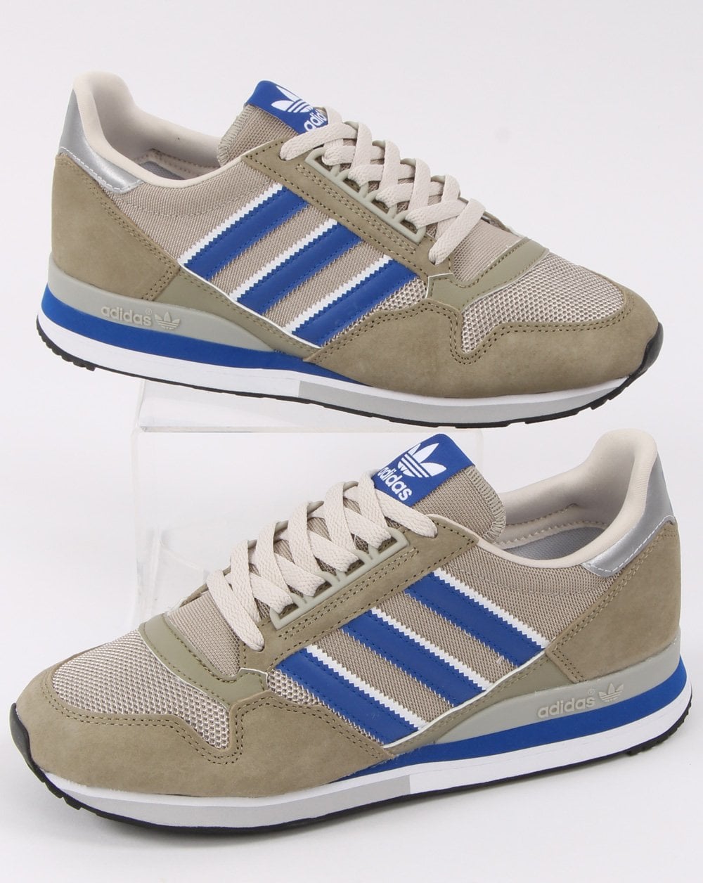 Adidas Zx 500 Turnschuhe Grau/Königsblau