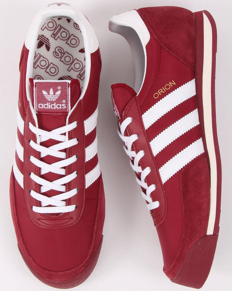 Adidas Orion Trainers Burgundy