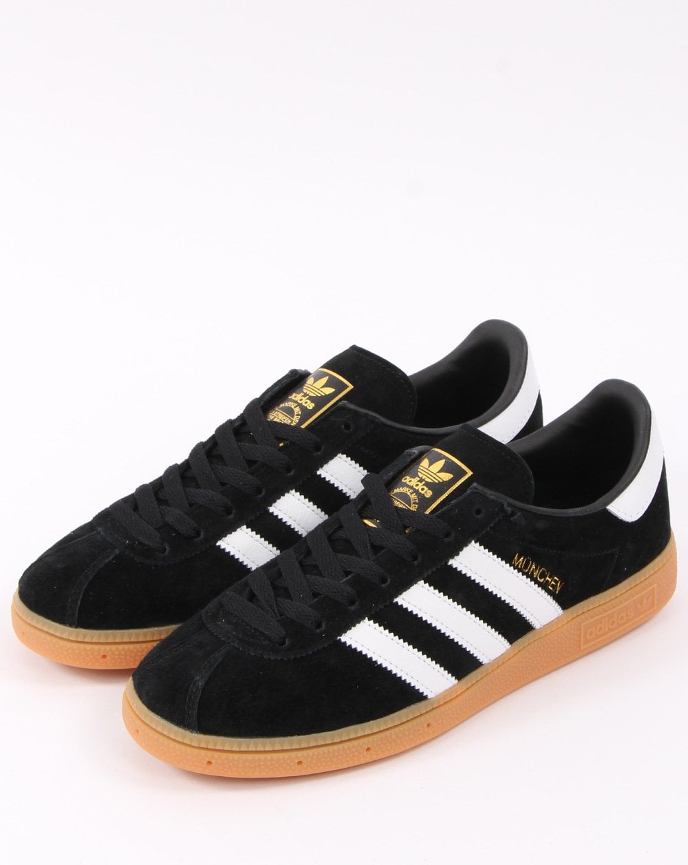 Adidas München Sneakers Schwarz/Weiß/Gummi
