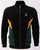Fila Vintage Lane Velour Track Top Black/Green/Gold