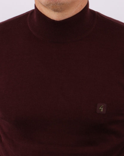 Gabicci Vintage Duke Rollkragenpullover Port