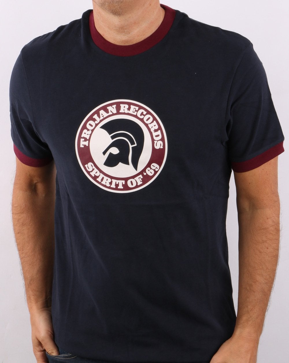 Trojan Spirit Of 69 T-Shirt Marineblau
