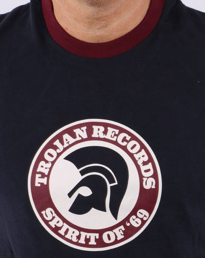 Trojan Spirit Of 69 T-Shirt Marineblau