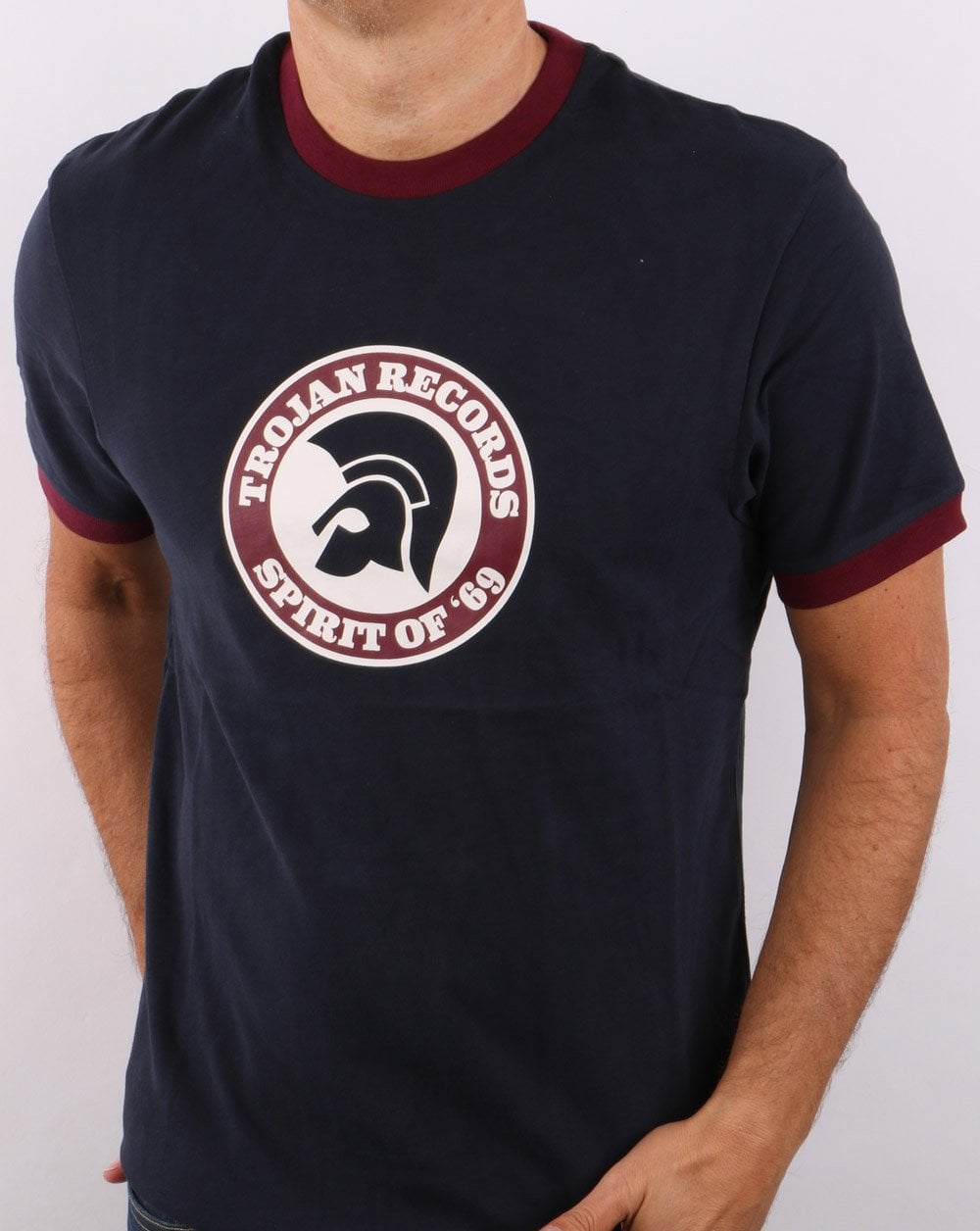 Trojan Spirit Of 69 T-Shirt Marineblau