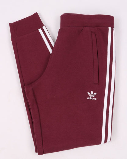 Adidas Originals – Jogginghose mit 3 Streifen, Purpurrot