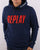 Replay Hoodie Navy
