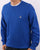 Benetton Small Logo Sweatshirt Royal Blue