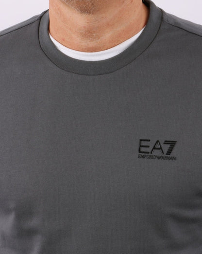 Emporio Armani EA7 Sweatshirt Anthrazitgrau