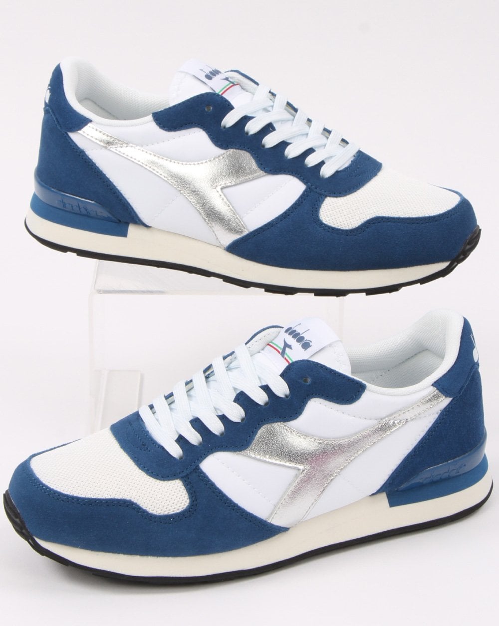 Diadora Camaro Metal Trainer Weiß/Blau