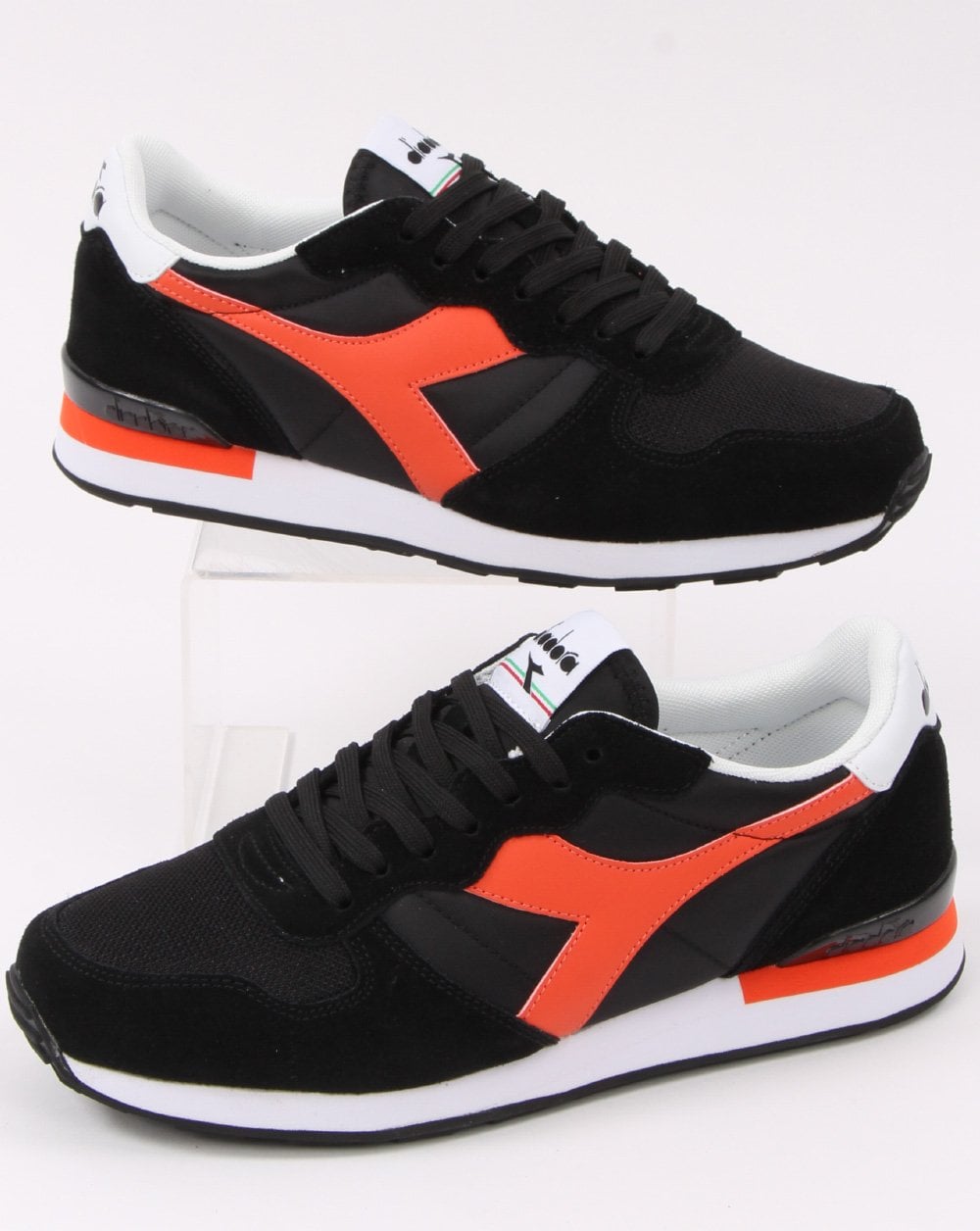 Diadora Camaro Trainer Schwarz/Rot