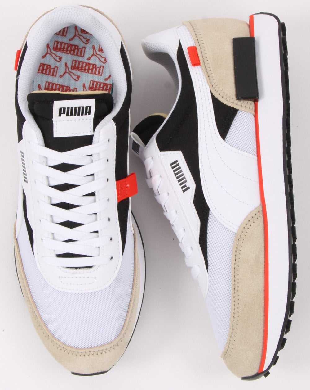 Puma Future Rider Core Sneaker Weiß/Schwarz