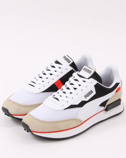 Puma Future Rider Core Sneaker Weiß/Schwarz